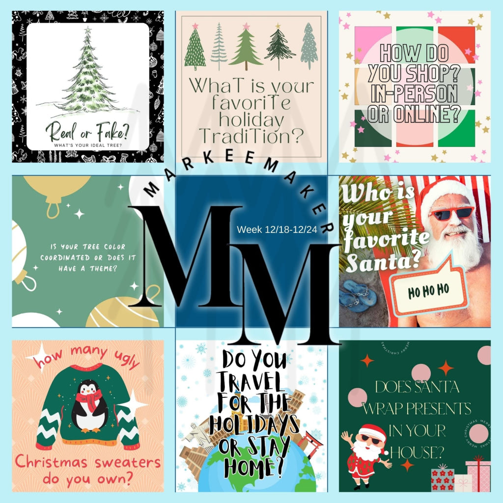 Get You Through The Holidays Engagement Collab Mega Bundle Digital