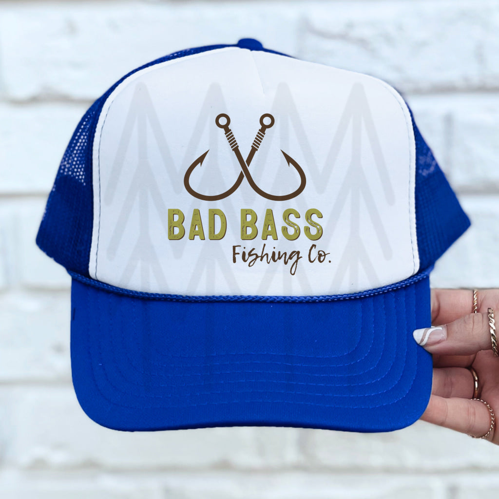 Bad Bass Fishing Co (DTF Transfer) – CMNG Designs And Wholesale