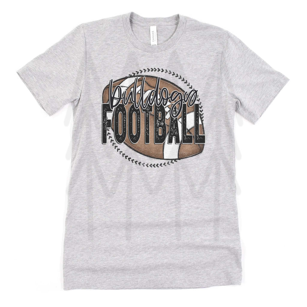 Football Grunge Circle (Dtf Transfer) Transfer