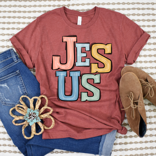 Jesus - Boho (Dtf Transfer) Transfer