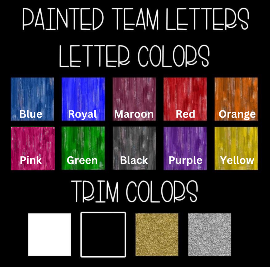 Painted Team - Mascots Customizable (Dtf Transfer) Transfer