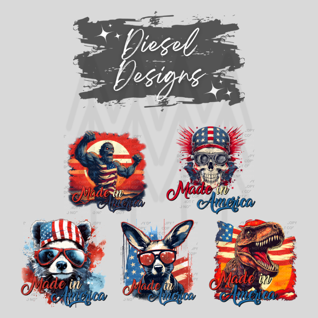 Patriotic Summer Collab With Diesel Designs Digital