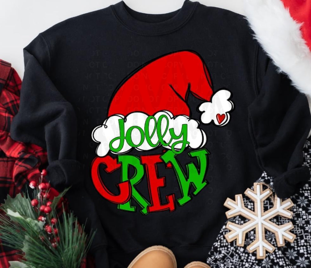 Holiday Crew - Customizable (Dtf Transfer) Transfer